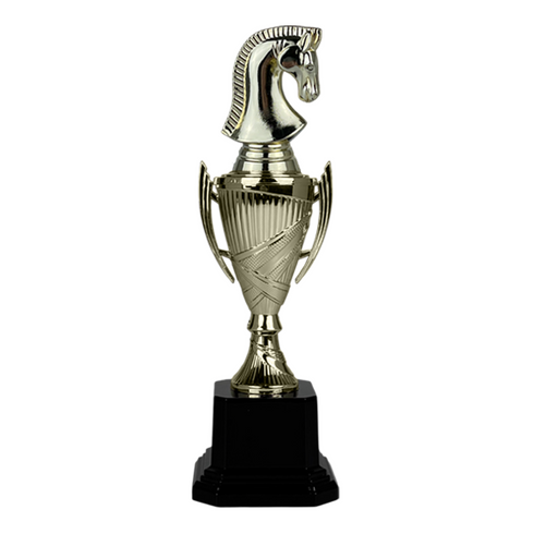 Trofeo de Copa con Figura Serie B27 de Ajedrez